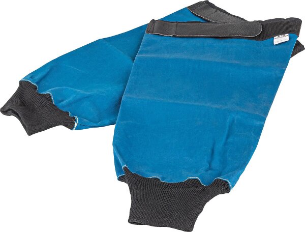Armschoner hitzebeständig, blau, 1 Paar