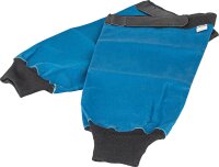 Armschoner hitzebeständig, blau, 1 Paar