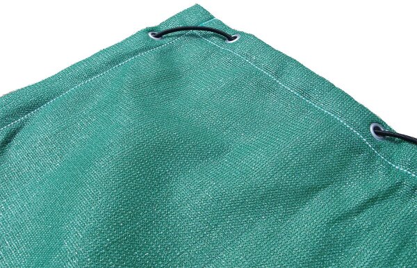 Container-Polyethylen-Bändchengewebe,
luftdurchlässig, Farbe grün, Abmessung 3,0 x 2,0 m
ca. 200  mit Expanderseil