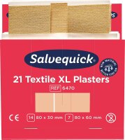 Pflaster-Strips Salvequick wasserfest,Plastik, VPE=6...