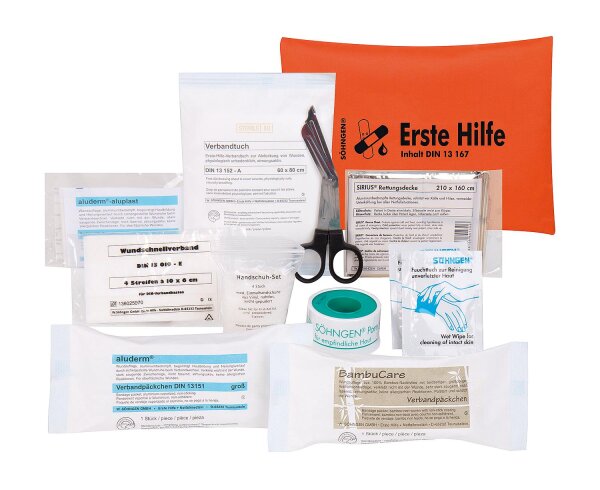 Erste-Hilfe-Tasche DIN 13 167 orange