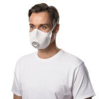 Atemschutzmaske FFP2 NR D mit Klimaventil,Smart, VPE=20Stück
