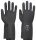 Latex-Handschuh CHEMO, schwarz, extra stark, Größe M, Paar