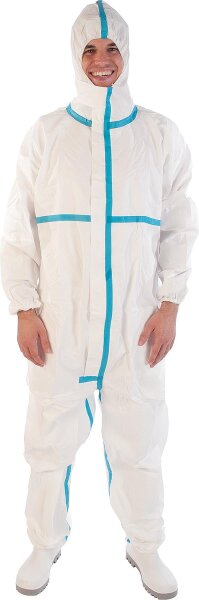 Overall Mikro Plus , weiß, Größe XL, 1 Stück