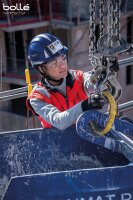 Schutzbrille RUSH+ SMALL Rahmen koralle / grau –...