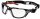 Schutzbrille NESS+  Rahmen orange / schwarz – Klares PC PSSNESF028