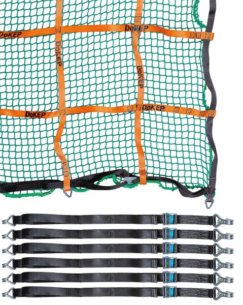 Gurtband-Seilnetz ZK500/2, 1625x2950 mm