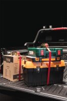 Trage-Zurrgurt mit Aufrollautomatik  Grip 25mm 20kg 2,5m rot