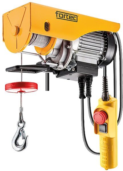 Elektrische Seilwinde fortec®, 250 Kg, "FORCE 1"