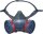 Mehrweg Halbmaske Moldex EasyLock Serie 7000 Größe L