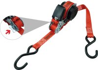 Ratschenzurrgurt mit Aufrollautomatik, 2-teilig,Gurt...