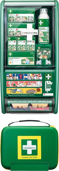 Erste-Hilfe-Station mit Erste-Hilfe Tasche 51011032