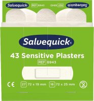 Pflaster-Strips Cederroth Sensitive, VPE= 6 Stück