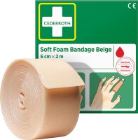 Wund-Schnell/Schaumverband Cederroth,beige ,2000x60mm