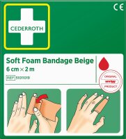 Wund-Schnell/Schaumverband Cederroth,beige ,4500x30mm