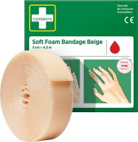 Wund-Schnell/Schaumverband Cederroth,beige ,4500x30mm