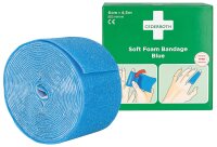 Wund-Schnell/Schaumverband Cederroth,blau ,4500x30mm