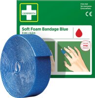 Wund-Schnell/Schaumverband Cederroth,blau ,4500x30mm