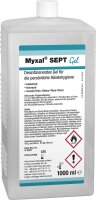 Händedesinfektionsmittel MYXAL Sept Gel 1 l Hartflasche