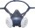 Mehrweg Halbmaske Moldex EasyLock Serie 7000 Größe M