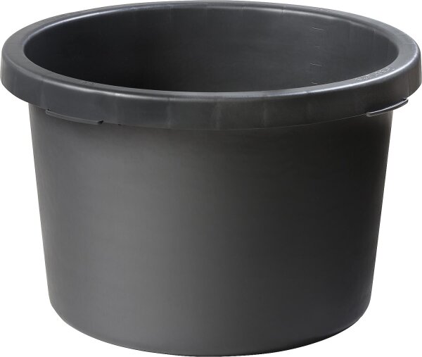 Mörtelkübel 65 Liter schwarz, breiter Rand, VPE = 3 Stück