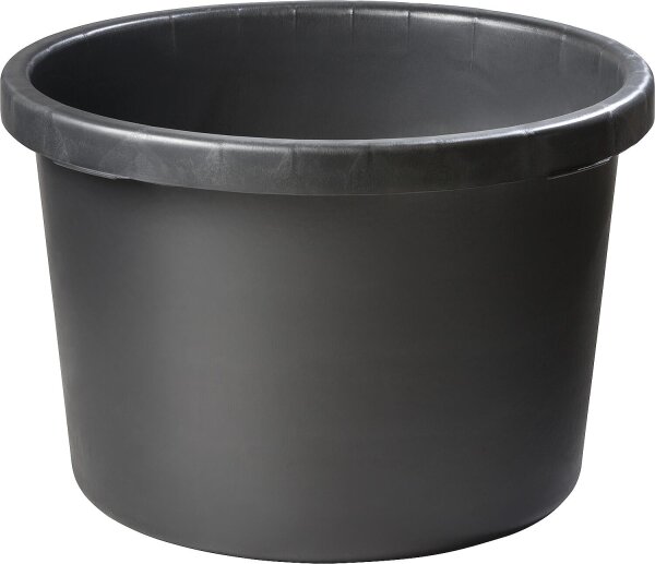 Mörtelkübel 90 Liter schwarz, breiter Rand, VPE = 3 Stück