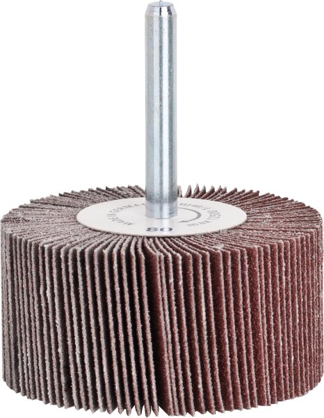 Fächerschleifer verox® mit Schaft 30x10x6 mm, Körnung P 60