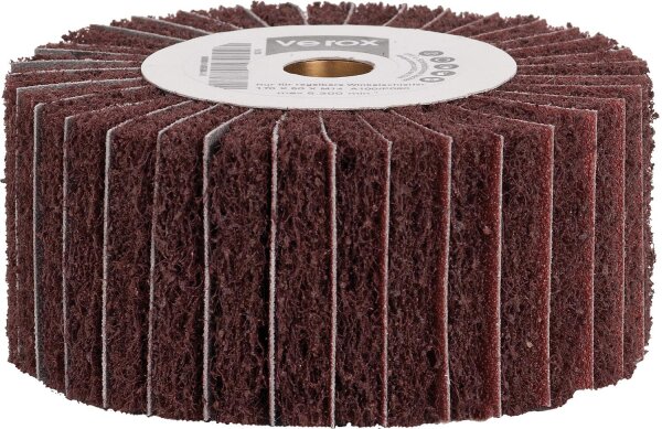 Vliesfächerwalze verox® komb. mit SL M 14 Innen-Gewinde 110x50xM14 Körnung