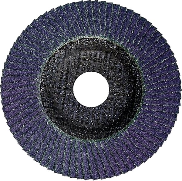 Lamellenschleifteller verox® Zirkonkorund Körnung:ZK 40 115 mm