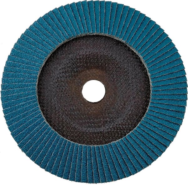 Lamellenschleifteller verox® Zirkokorund Körnung:ZK 80 178 mm