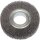 Rundbürste Stahldraht gewellt 0,30 mm 178 mm, 23 - 25 mm breit