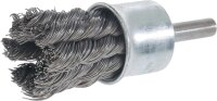 Pinselbürste gezopft Stahldraht 0,35 mm 19 mm,...
