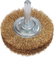 Rundbürste Messingdraht 0,20 mm 70 mm, Schaft 6,0 mm
