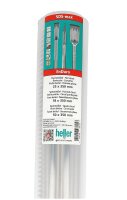 Meißel-Set HELLER ENDURO selbstschärfend SDS-Max 3-teilig Spitz-/Flach- und Spatmeißel