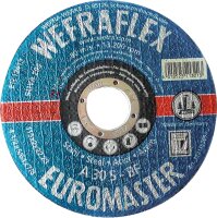 Trennscheibe Euromaster blau gerade für Stahl 115 x...