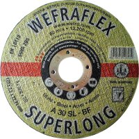 Trennscheibe Super-Long gerade für Stahl 230 x 2,5 x...