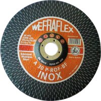 Schruppscheibe INOX für Edelstahl 125 x 6 x 22 mm