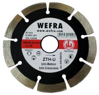 Diamant-Trennscheibe Universal ZTH-U 115 x 22 mm