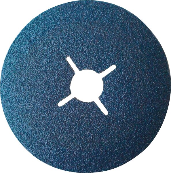 Fiberscheibe F-Z für Metall Größe 125x22mm, VPE 50, Körnung Z40