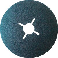 Fiberscheibe F-Z für Metall Größe 125x22mm, VPE 50, Körnung Z40