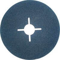 Fiberscheibe F-Z für Metall Größe 125x22mm, VPE 50, Körnung Z40