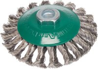 Zopfkegelbürste Ø 115x12 mm Stahldraht 0,5 mm...