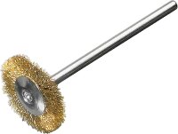 Rundbürste Ø 22 mm mit 3,0 mm Schaft, Messing...