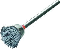 Topfbürste Ø 15 mm mit 3,0 mm Schaft, Messing 0,1 mm