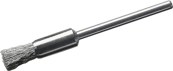 Pinselbürste Ø 5 mm mit 3,0 mm Schaft, Stahldraht 0,1 mm