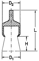 Pinselbürste Ø 5 mm mit 3,0 mm Schaft, Stahldraht 0,1 mm