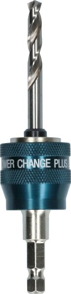 Lochsägeadapter BOSCH mit PowerChange Plus Aufnahme und 8,7mm Sechskant