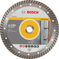 Diamanttrennscheibe BOSCH Universal Turbo Ø 125 x...