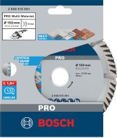 Diamanttrennscheibe BOSCH Standard for Universal Ø 150 x 22,23 x 2,4mm