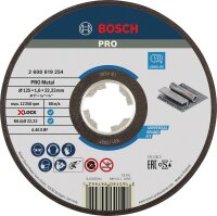 Trennscheibe BOSCH® gerade für Metall und mit X...
